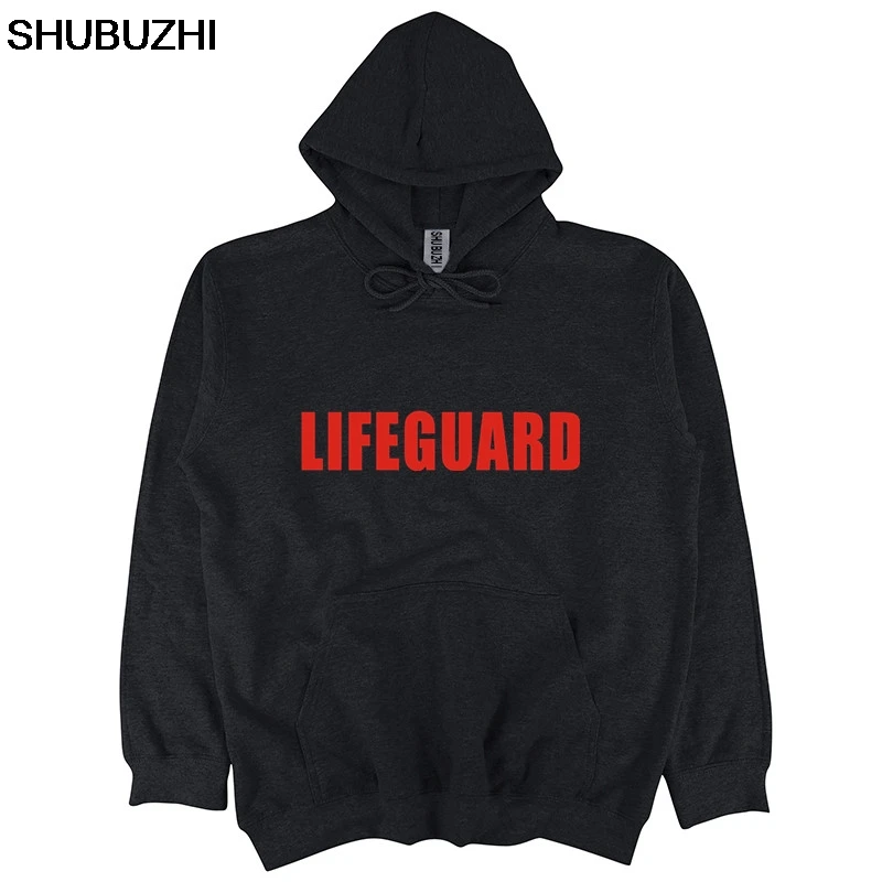 Толстовка мужская с капюшоном Свитшот Lifeguard Red Life Guard унисекс европейские размеры