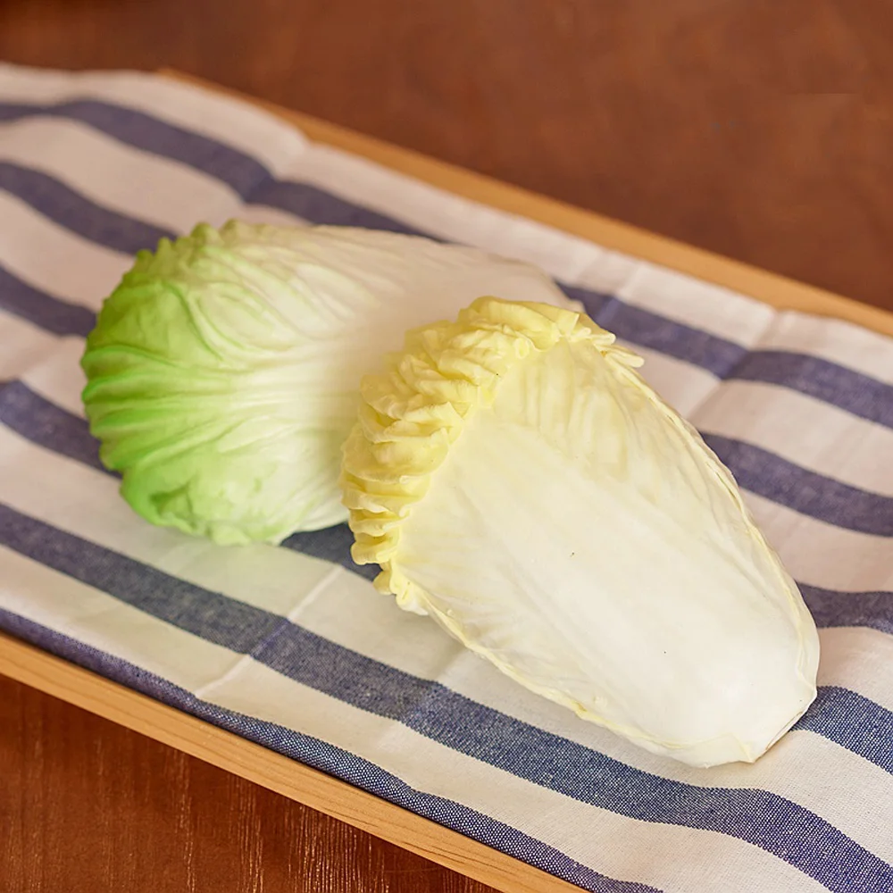 Имитация искусственной детской китайской капусты и пластиковой имитации модель