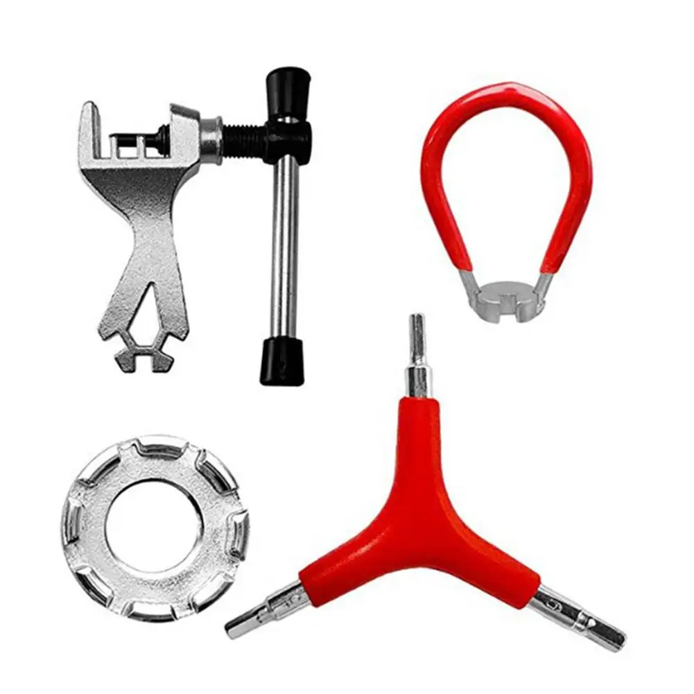 

45 Steel Multifunction Hexagonal Bike Y-shaped Wrench Tool Y Wrench Bicycle Repair Tools Bicycle Maintenance 4PCS