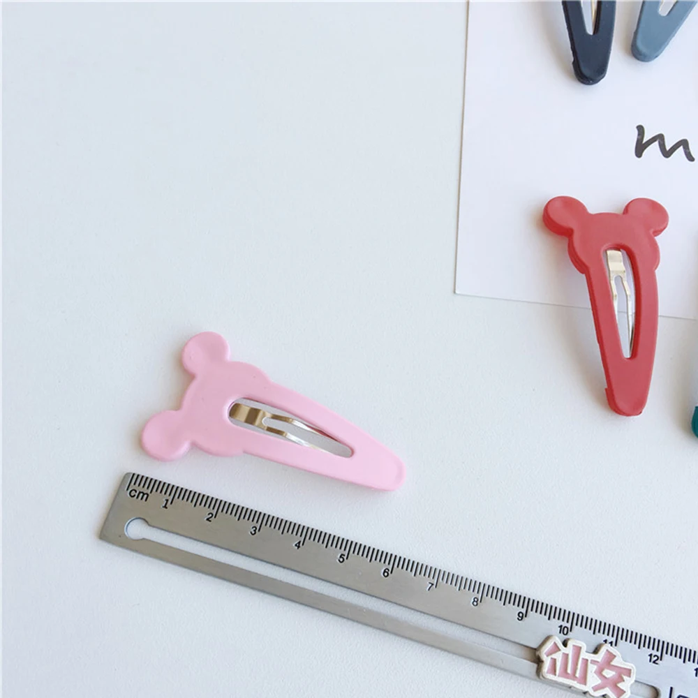 

1Pc New Fashion Matte Varnish BB Clips Girls Hairpin Rabbit Ears Hair Clips For Girls Children Hair Accessories