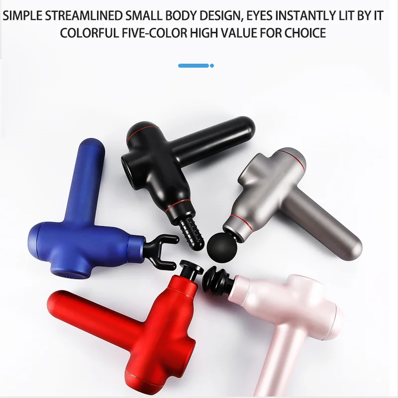 2020 пистолет для массажа мышц тела 5 скоростей беспроводной Fascia спортивный