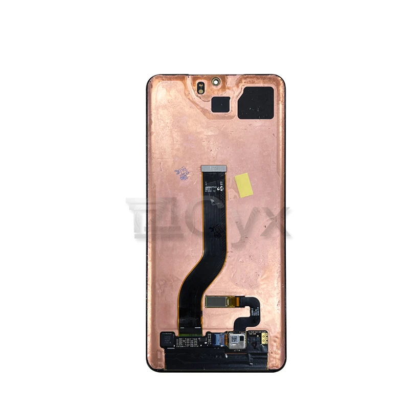 Pantalla LCD para Samsung Galaxy S20, montaje de digitalizador con pantalla t&aacute;ctil G980, G985, con marco para Samsung S20 Plus, pantalla S20 + pantalla-4