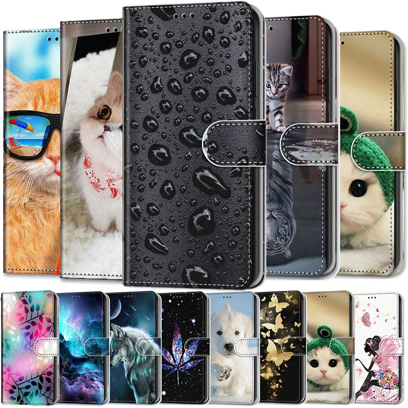 Кожаный чехол для Samsung Galaxy A20 A20S A20E A30 A30S A50 A50S A70 A70S A10 Fundas 3D кошелек с отделениями