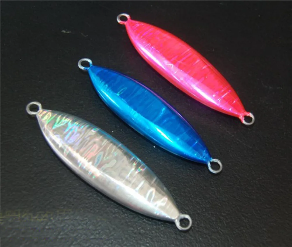 3PCS Glow Zebra Stripe Fishing Ocean Boat Jig Deep sea Jigging Jigbait Spoon Lure baits 140g 170g 210g | Спорт и развлечения