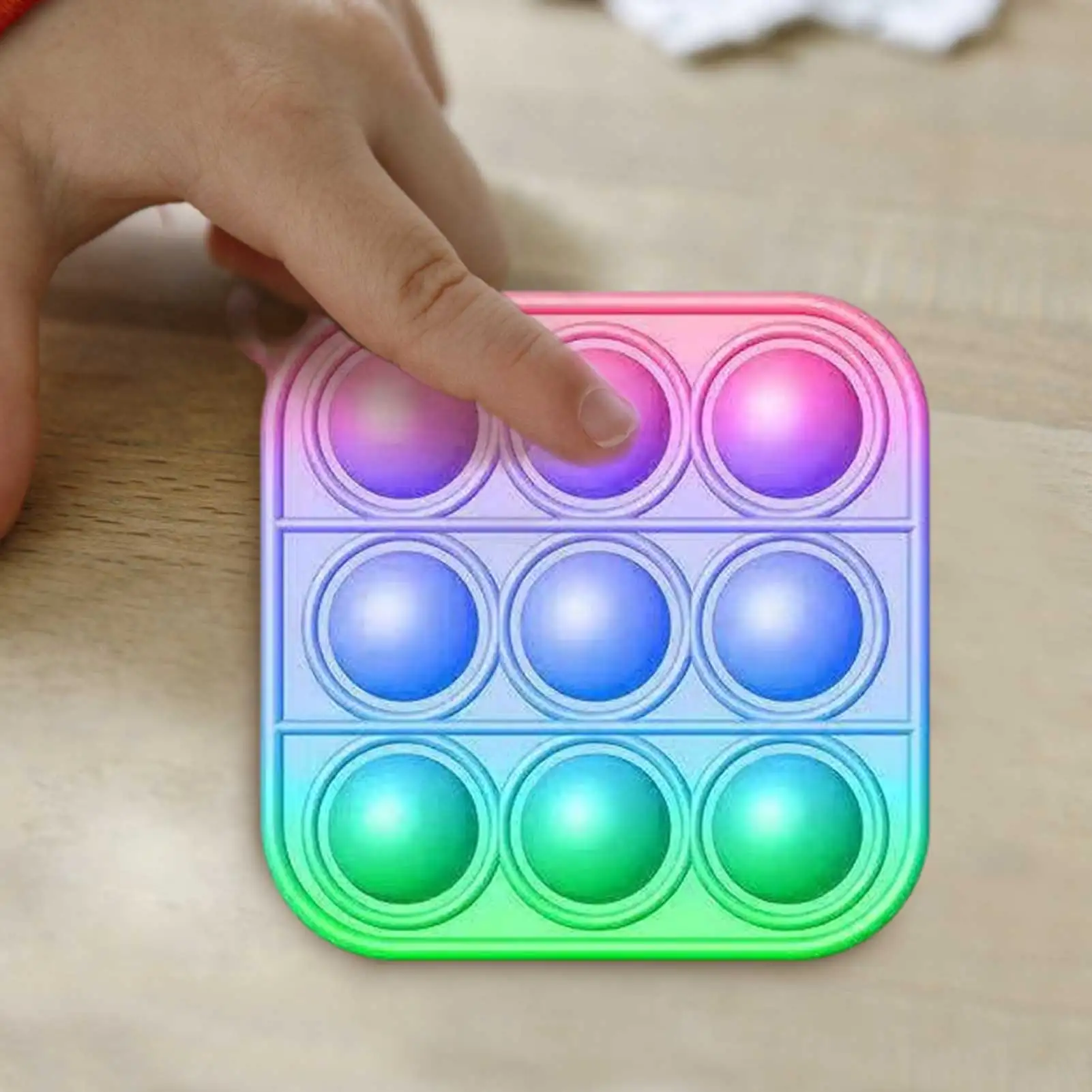 Миниатюрный пузырьковый сенсорный детский игрушечный антистресс для взрослых и