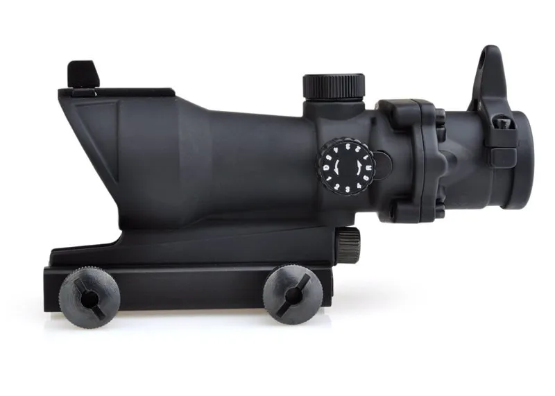 AIM ACOG 4X32 Красный точка зрения оптический прицел Прицелы Воздушный пистолет тактический Reddot пневматический прицел для страйкбола охотничьи прицелы AO5318