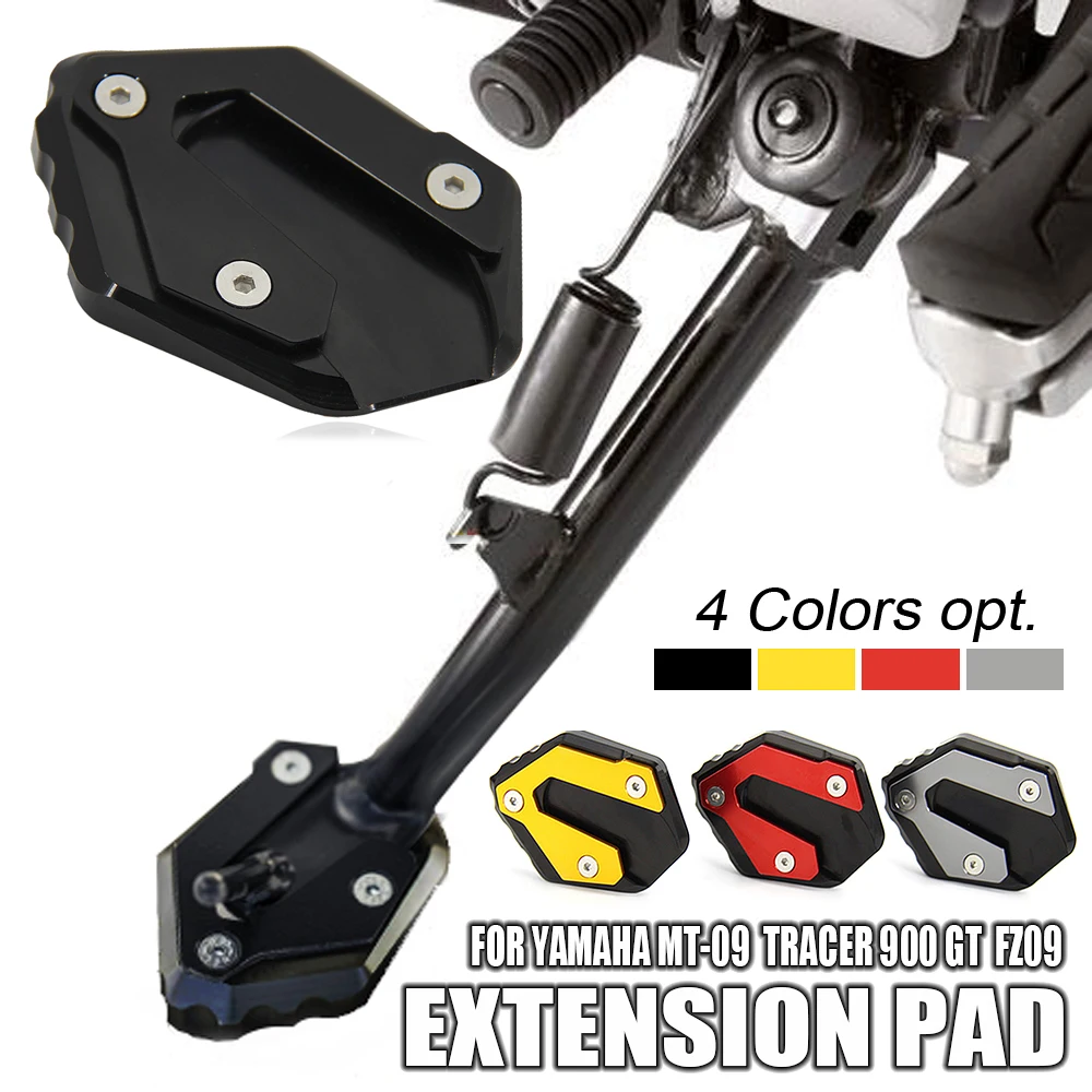 

New CNC Motorcycle Accessories Bracket Side Kick Bracket Foot Extension Pad For Yamaha MT-09 Tracer MT09 TRACER 900 GT MT09 FZ09