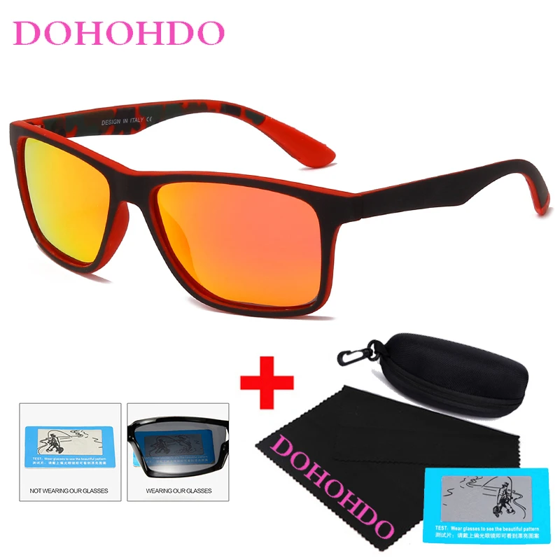 

DOHOHDO Men Polarized Sunglasses Driving Shades Male Sun Glasses For Men Retro Classic Driving Glasses Luxury Brand Gafas UV400