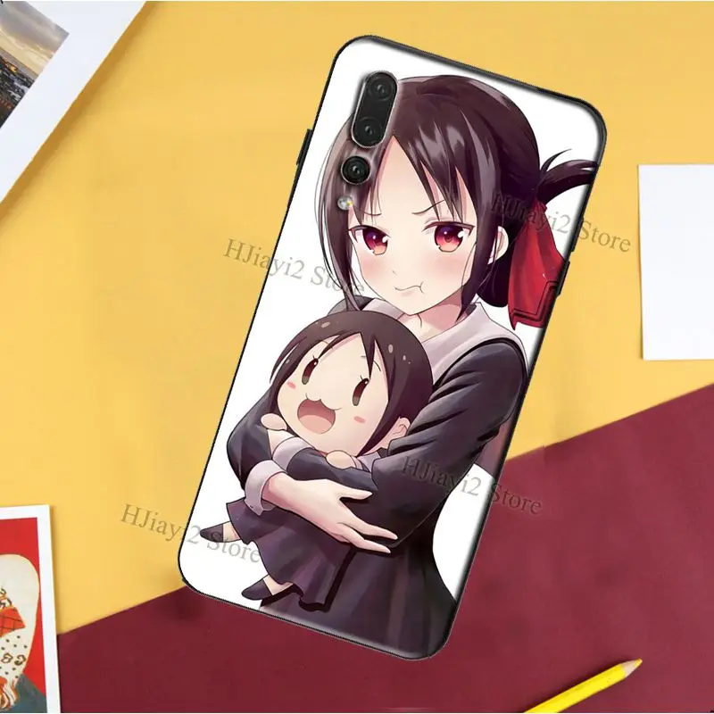 Kaguya Sama love is war Shinomiya Case For Huawei P30 P20 Pro P10 P40 Lite P Smart Z 2019 Mate 10 30 20 Cover | Мобильные телефоны