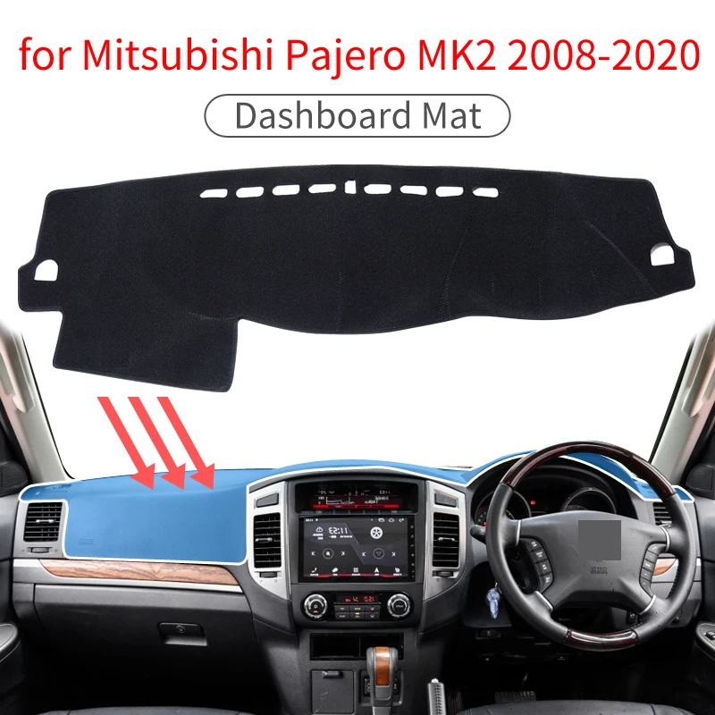 

Dash mat for Mitsubishi Pajero MK2 Shogun Anti-Slip Mat Dashboard Cover Pad SunShade Dashmat Protect Carpet Dash Accessories Pad