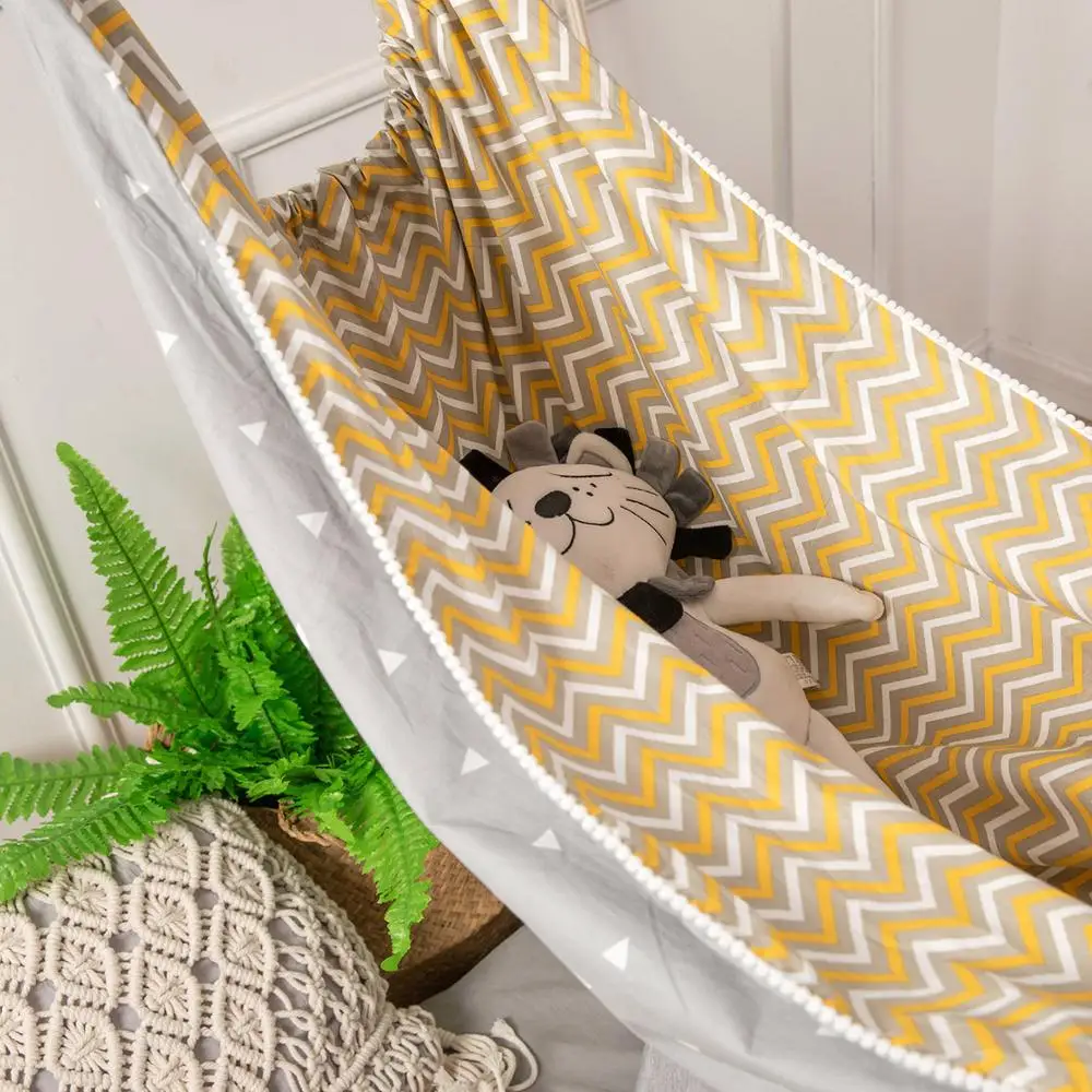 

Baby Swing Nursery Sleeping Bed Newborn Crib Home Indoor Detachable Portable Comfortable Bed Hanging Hammock Swing