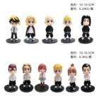 Фигурки из аниме Мстители Токио 5 шт., экшн-фигурки ханагаки такимичи, встряхивающиесяBaji KeisukeRyuguji KenMatsuno Chifuyu, игрушки