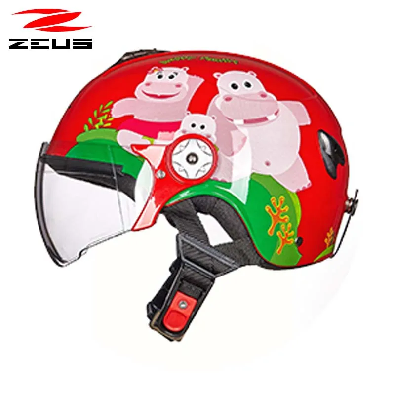Детский мотоциклетный шлем loveliness с пандой для мальчиков и девочек|helmet for|zeus helmetzeus