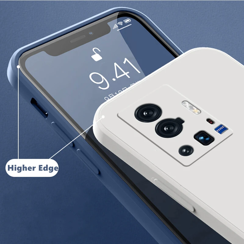 Funda para Vivo Y31, carcasa trasera de silicona l&iacute;quida a prueba de golpes, TPU, Y30, Y50, Y70, Y31S, Y51S, Y73S, Y93S-4