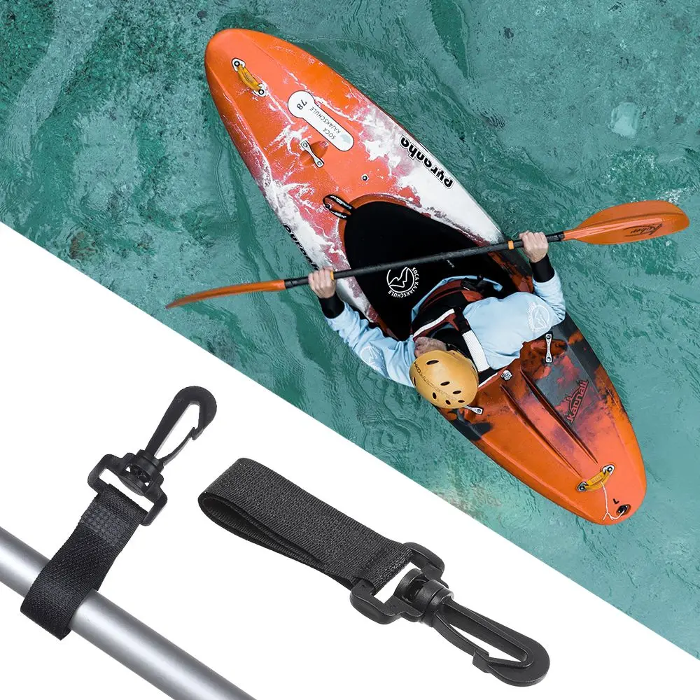 

High Quality Outdoor Paddle Strap Black Surfboard Boat Hook Baby Cart Buckle Detachable Hooks Special Paddle Buckle