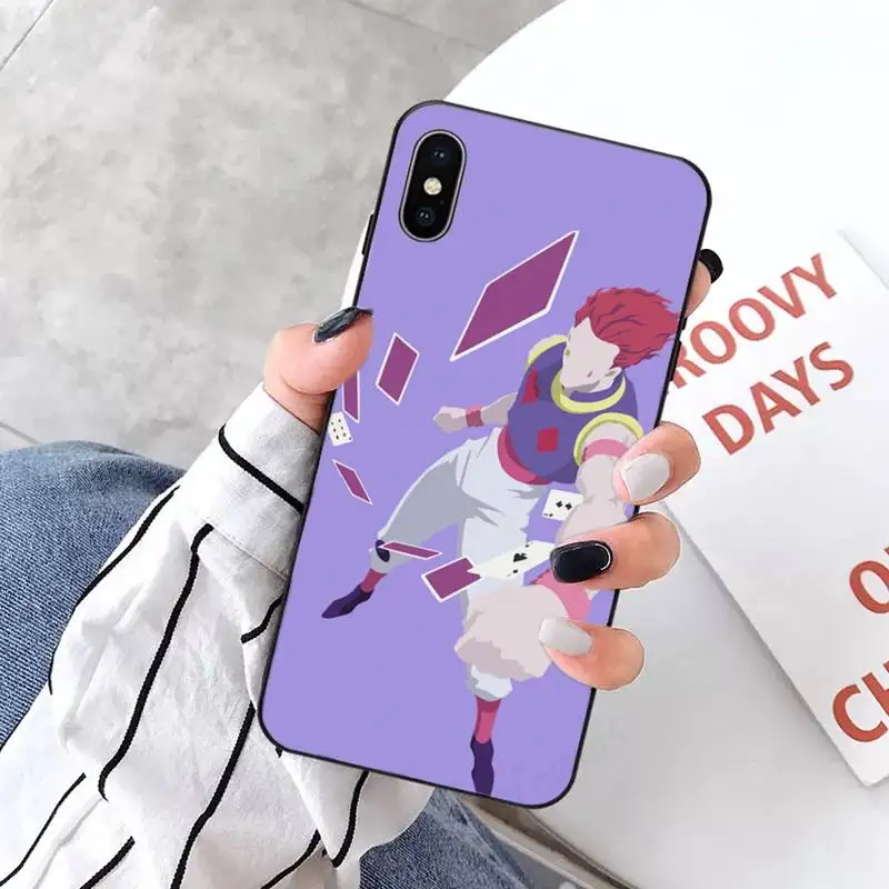 

Hunter x Hunters Hisoka Phone Case for iPhone 11 12 pro XS MAX 8 7 6 6S Plus X 5S SE 2020 XR mini