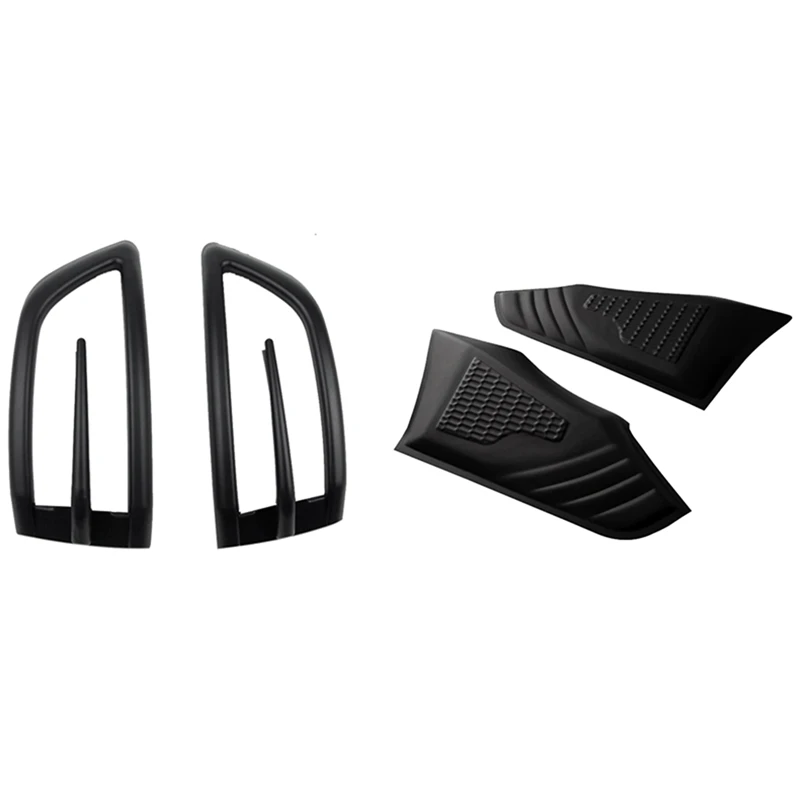 

2 шт., накладки на боковые зеркала заднего вида для Ford Ranger T6 T7 T8 2012-2019 и 2 шт.