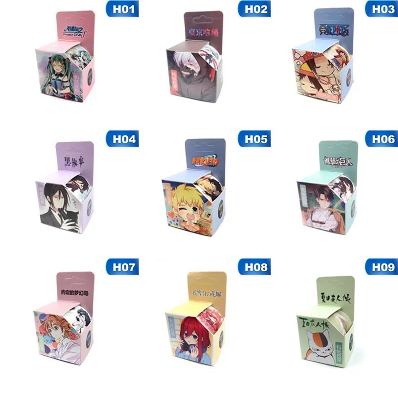 Аниме Токийский Гуль для косплея бумажная Васи лента клейкая наклейка