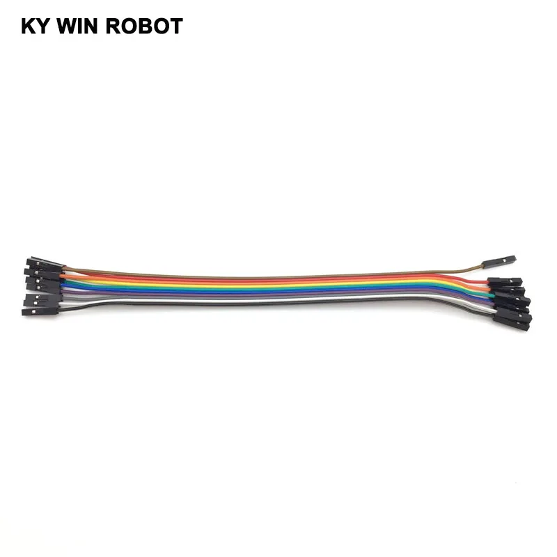 Перемычка для кабеля dupont 10 шт. перемычка линия 20 см 2 54 мм 1P arduino Набор