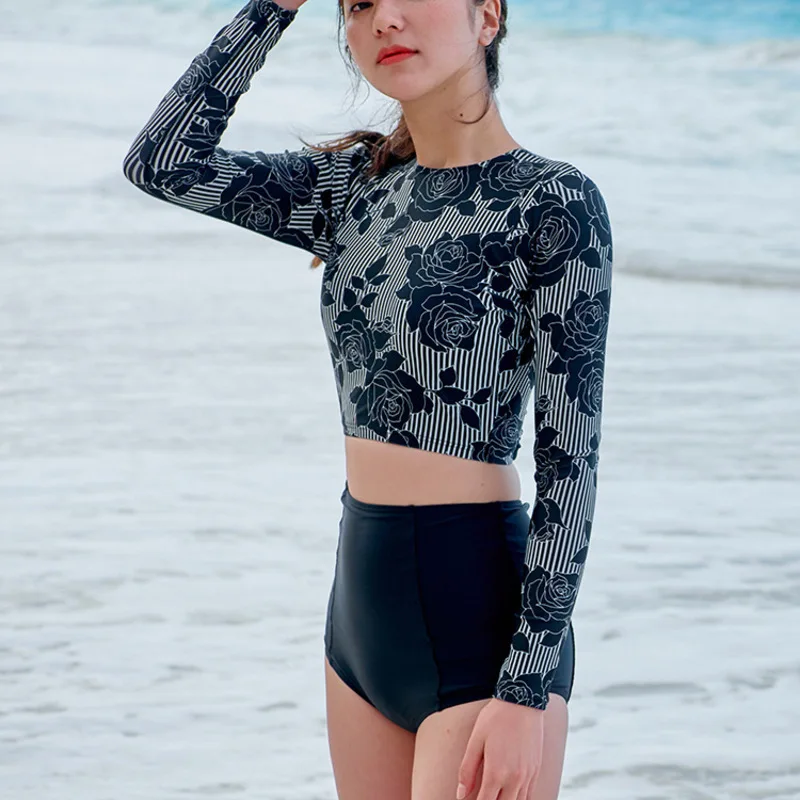 Купальный костюм купальные костюмы 2020 боди сексуальный купальник с рукавами