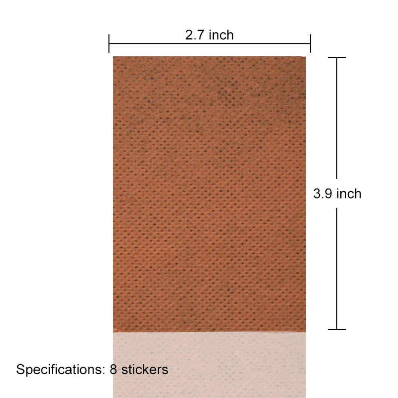 8 шт. черная муравьиная обезболивающая Убийца Штукатурка обезболивающие