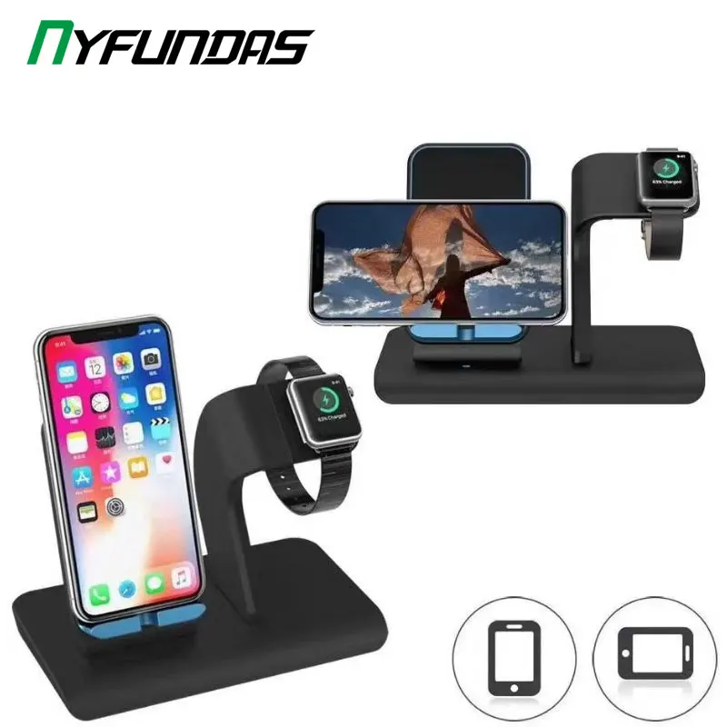 Многофункциональное Беспроводное зарядное устройство с подставкой зарядная док