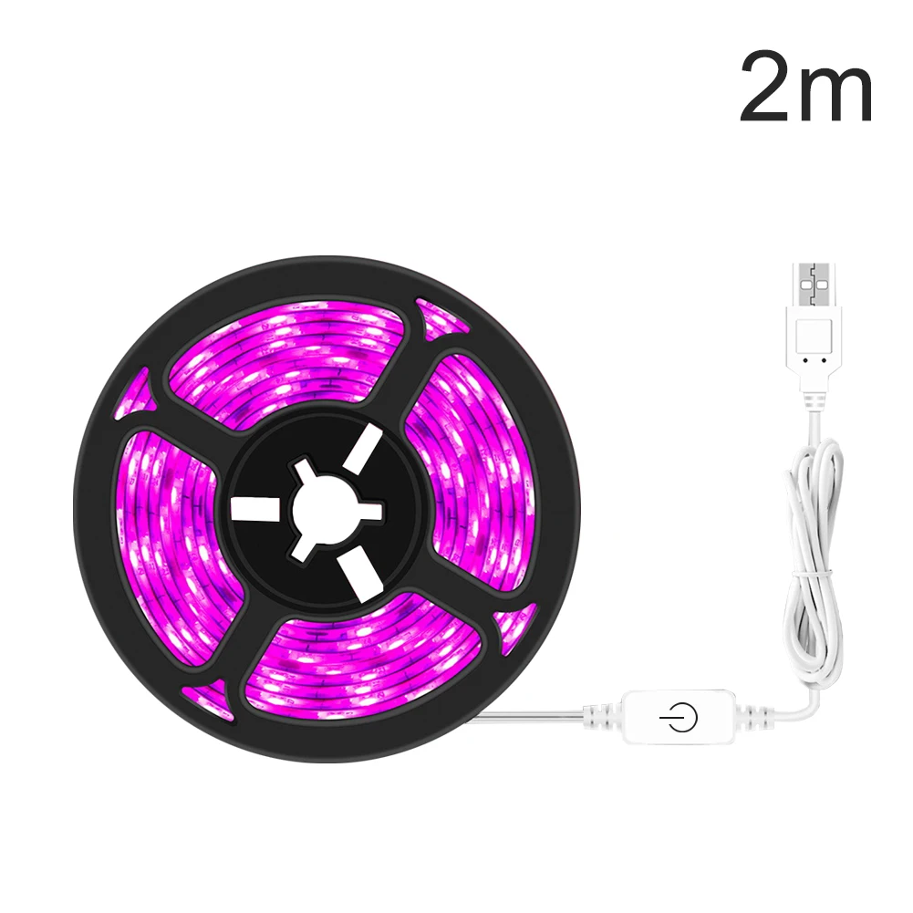 

Nursery Strip Soft Waterproof Lamp Succulent Garden Flowers Flexible USB Connection Greenhouse Hydroponic Plant Grow LED Light