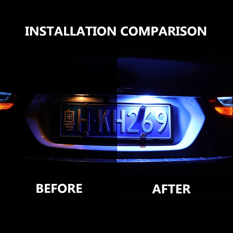 T10 светодиодный светильник Canbus 3030 10 шт. W5W Лампа 194 168 для салона автомобиля Honda Civic