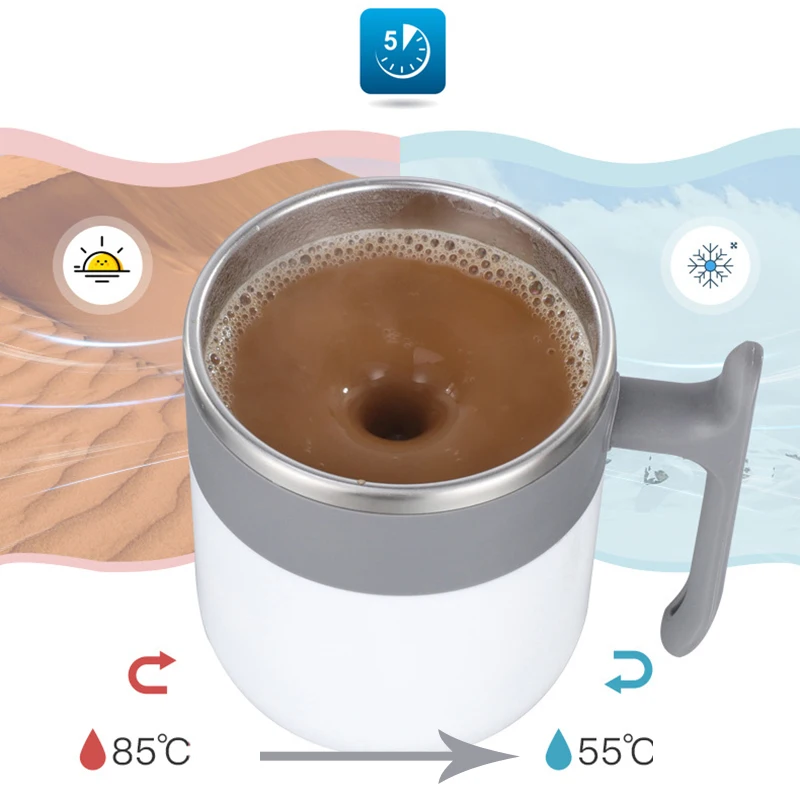 Полностью автоматическая чашка для смешивания с разницей в температуре без