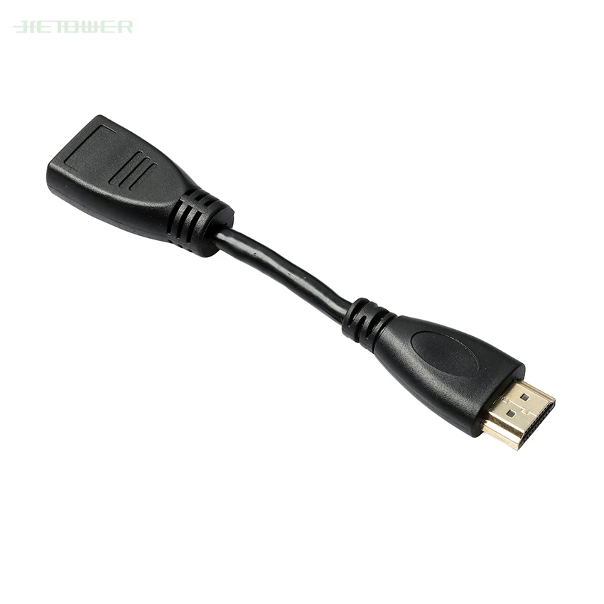 Mini HDMI Male to Female Swivel Adapter Converter Black Any Angle Adjustable Rotation Swivel Adapter Converter 50pcs/lot