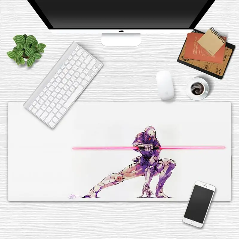 

Metal gear solid Locking Edge Mouse Pad Game Desk Table Protect Game Office Work Mouse Mat pad 2 3 mm Non-slip Laptop Cushion