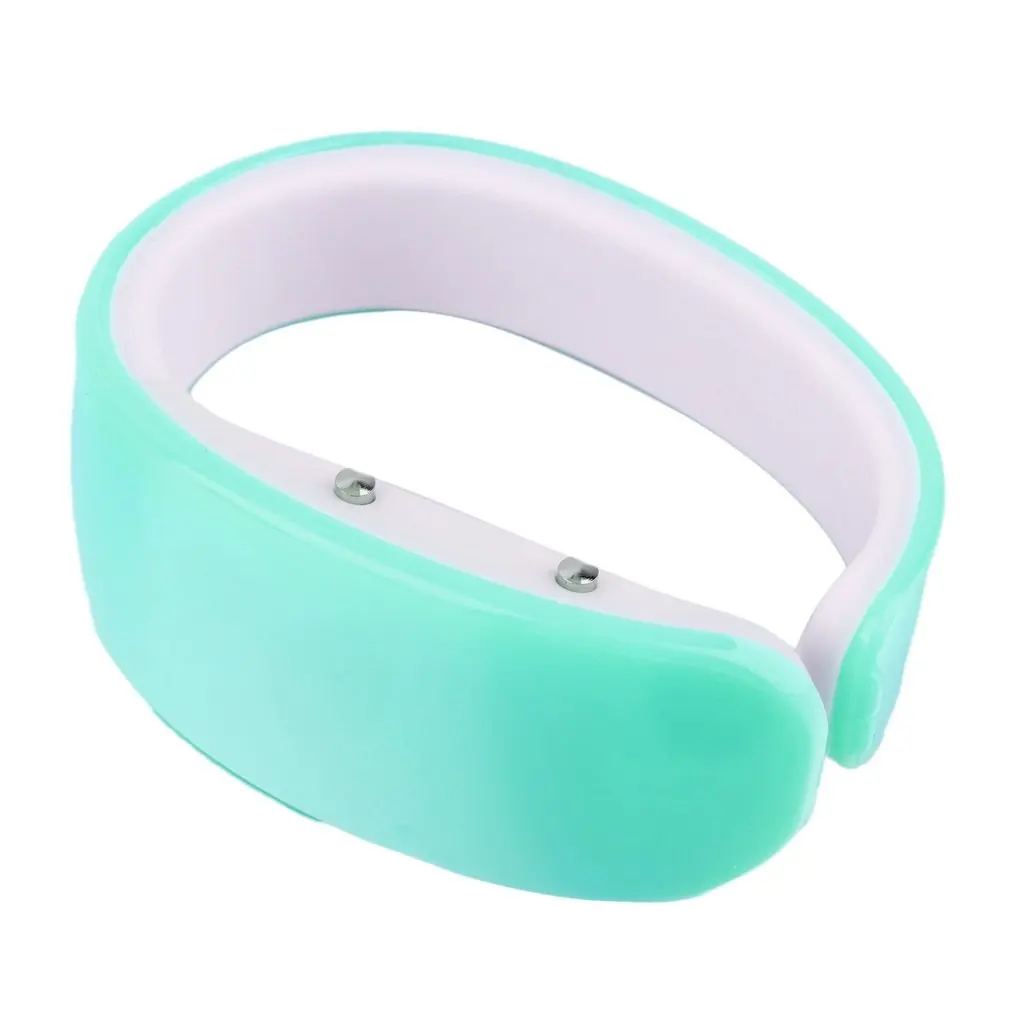 8 ярких цветов цифровые часы для мужчин и женщин резиновые светодиодные детские с