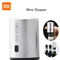 xiaomi circle smart wine stopper stainless steel vacuum memory wine stopper electric stopper wine corks chain brand circle joy