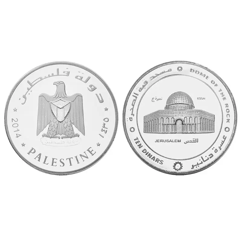 Памятные монеты из священного города jerusмы коллекция подарок сувенир