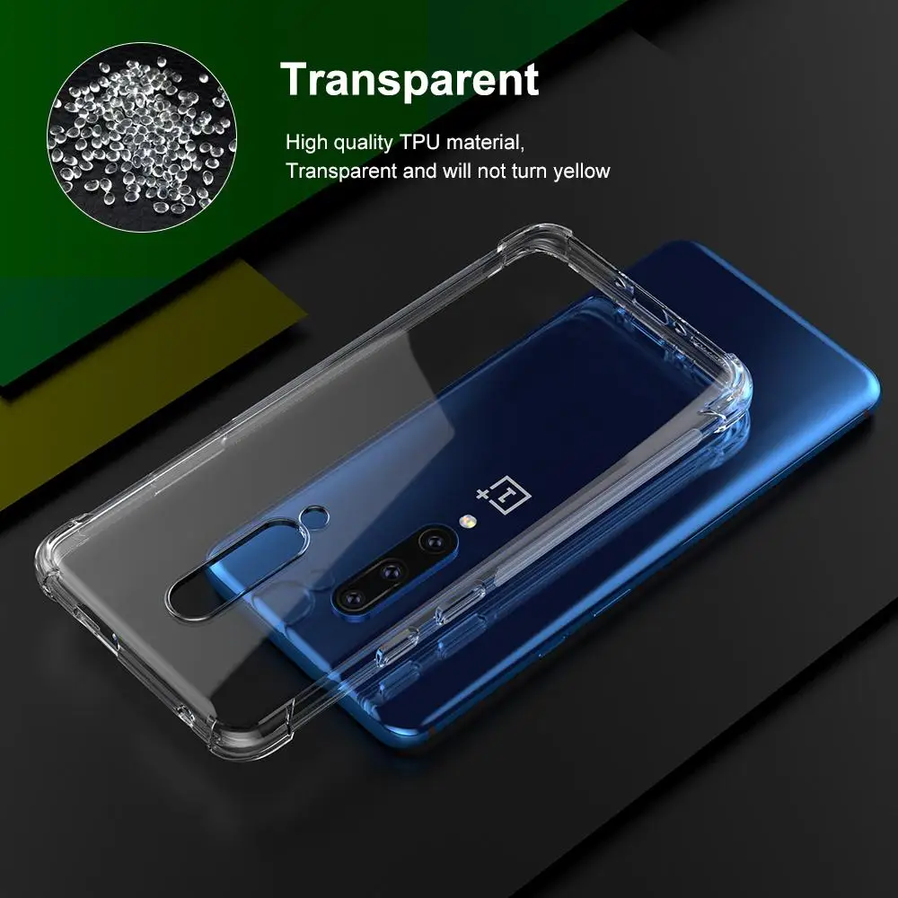 Фото For OnePlus 7 Pro 8 Case Clear Soft TPU Transparent Shockproof 7T 6T 6 5T 5 3 Cover One Plus For OnePlus 7 Pro 8 Case Clear Soft TPU Transparent Shockproof 7T 6T 6 5T 5 3 Cover One Plus