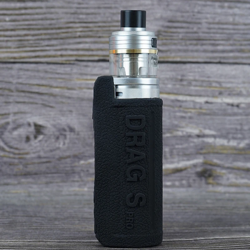 

Silicone Skin Case For Voopoo Drag S Pro Protective Texture Shield Sleeve Rubber Cover Soft Shell Wrap