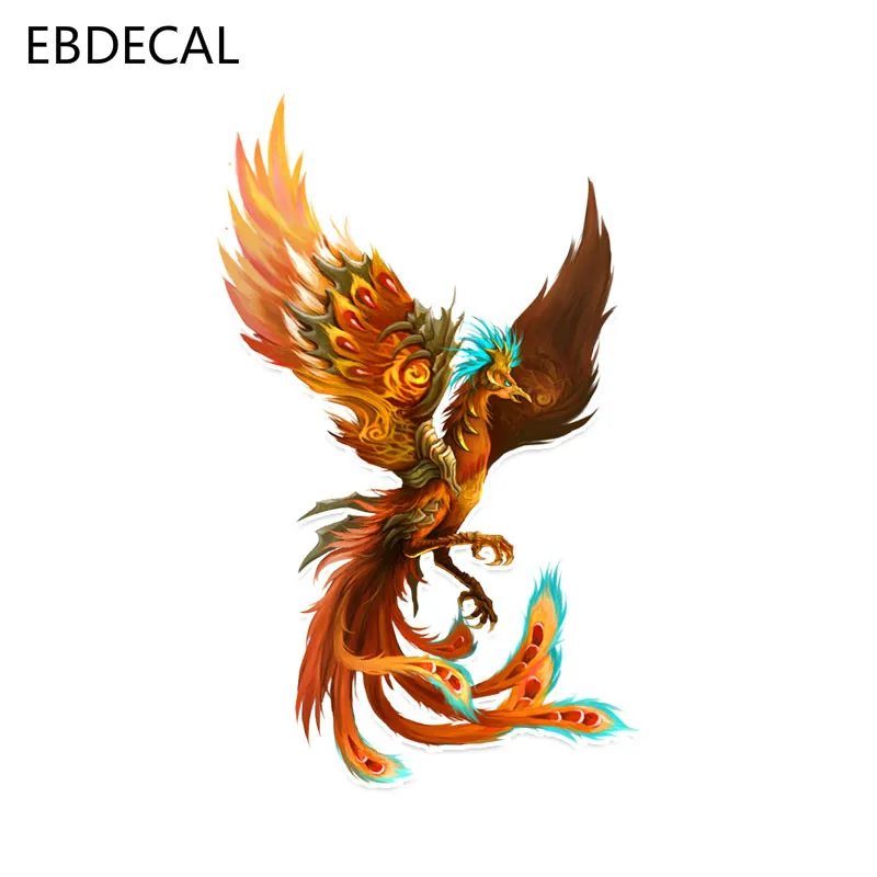 Ebdeckle красивые Феникс летающие крылья для Авто/бампер/окно/наклейка на стену
