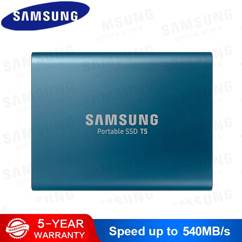 SAMSUNG T5 SSD HDD 250 ГБ 500 1 ТБ портативный первоклассные оригинальные внешние HD флэш