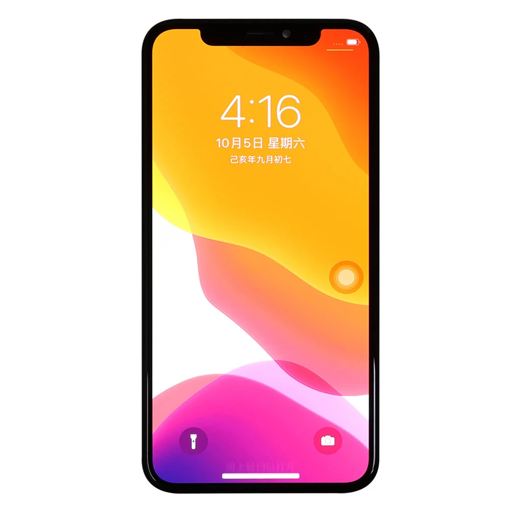 Мобильный телефон внешний передний стеклянный экран Замена комплект для iPhone 11 Pro