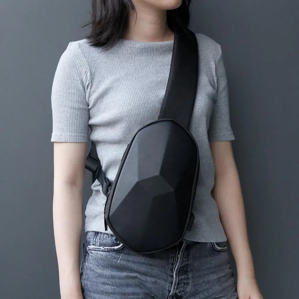 Рюкзак Xiaomi Youpin из полиуретана цветная Водонепроницаемая нагрудная сумка с