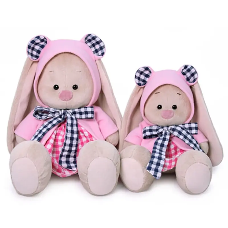 Зайка Ми в толстовке и платье BUDI BASA BASIK малый 18 см басик заяц сюрприз подарок