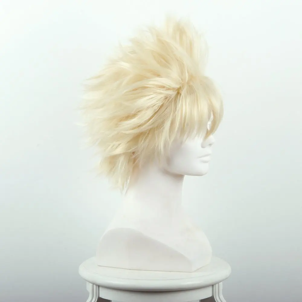 Головной убор для косплея моя геройская Академия Katsuki Bakugo блондинка|Аксессуары