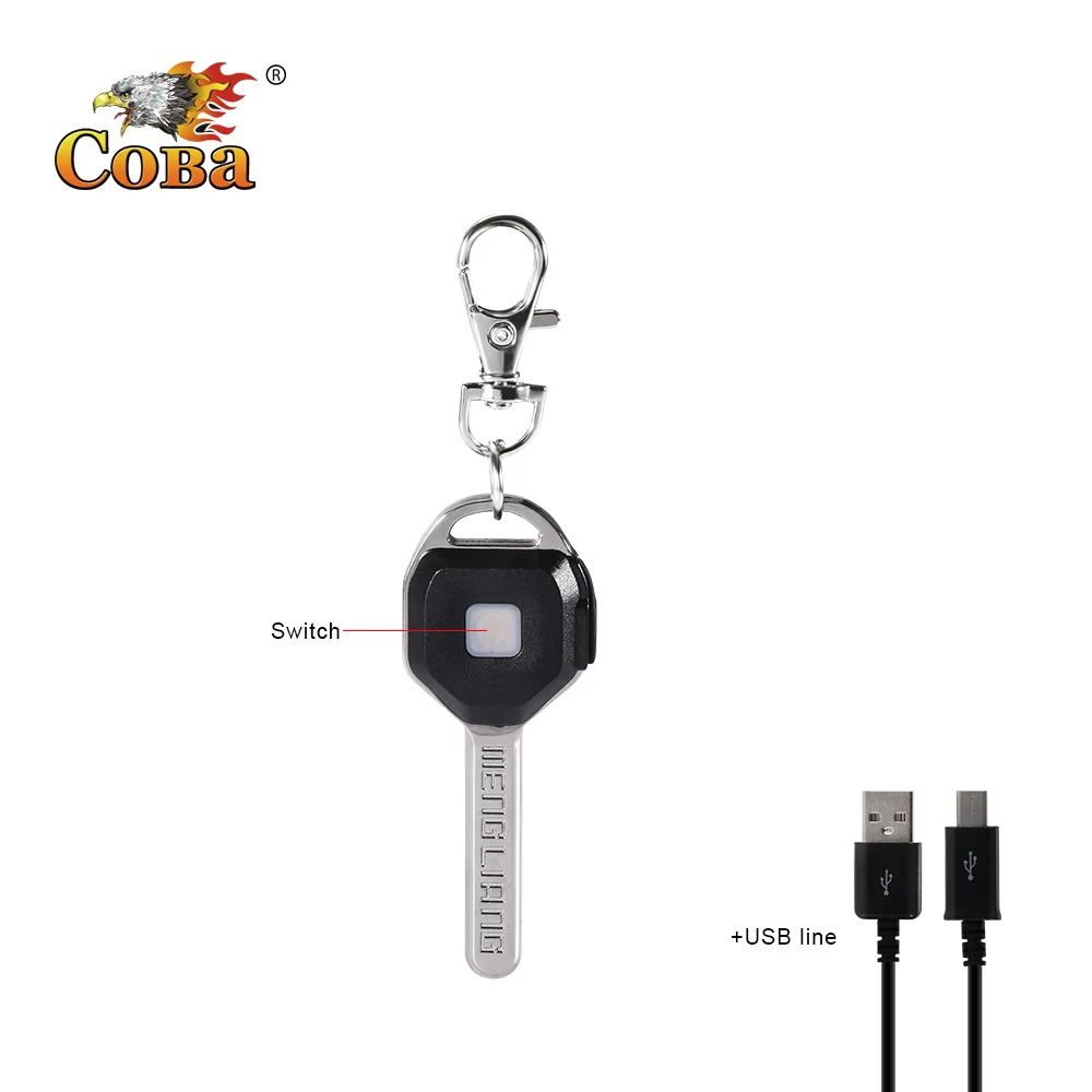 Светодиодный портативный мини светильник для вспышки 800LM ключей