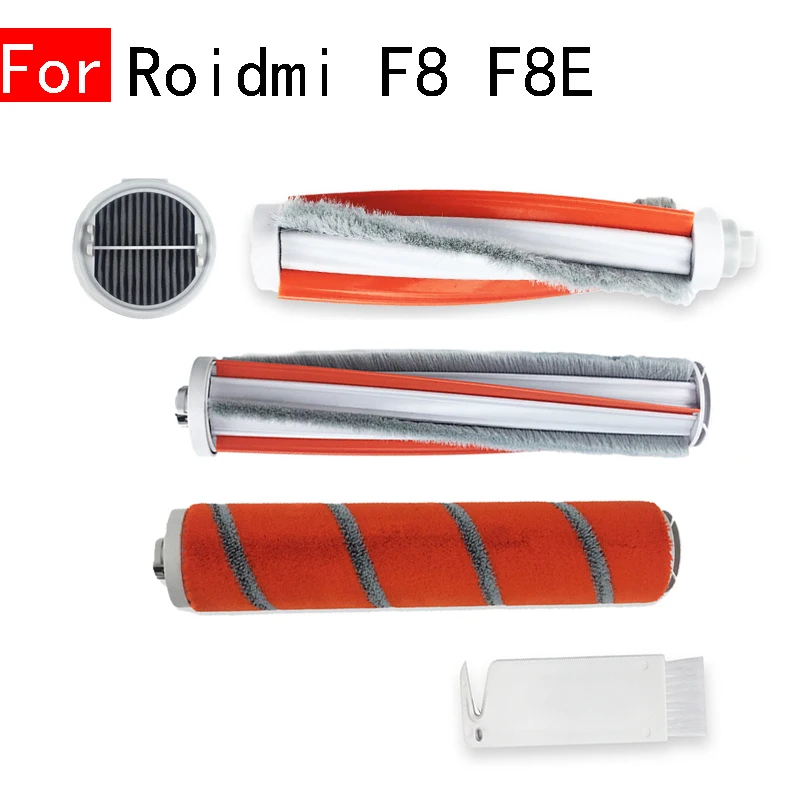 

For Xiaomi Roidmi F8 F8E NEX Home Accesories Parts Hepa Filter Carpet Floor Mite Removal Brush Kit Robot Vacuum Cleaner Xaiomi