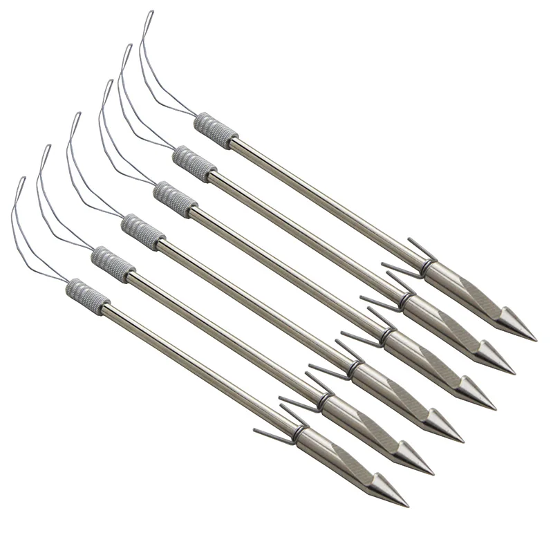 3 шт./лот охотничий болт из нержавеющей стали для стрельбы лука серебристый лук