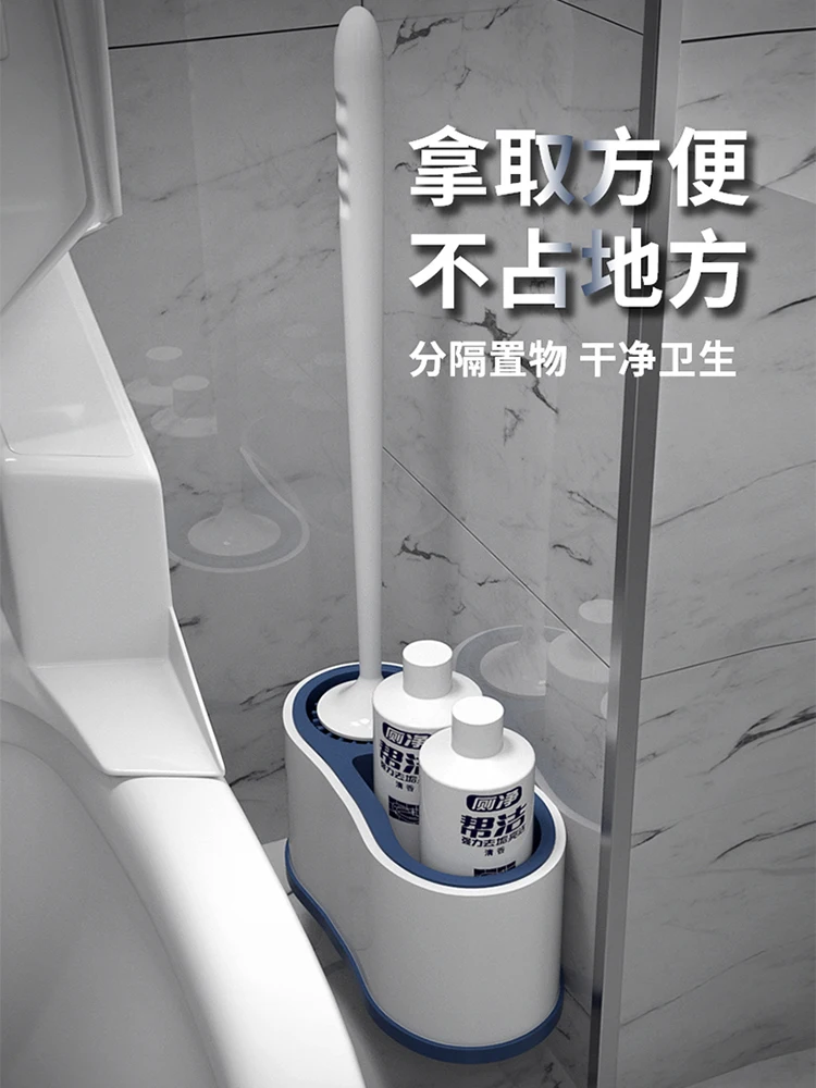 

Bathroom Cleaning Toilet Brush Creative Wall Mounted Accessories Eco Friendly Toilet Brush Escobilla Wc Home Products DB60MT