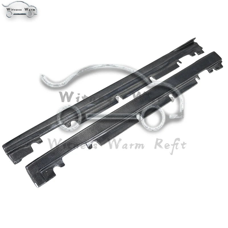 Боковая юбка из углеродного волокна класса CLA фартук для Mercedes Benz A W176 A45 Class W117 C117