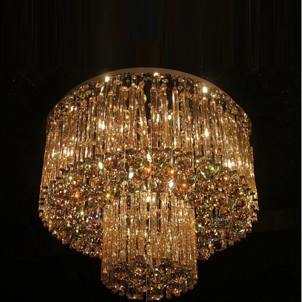 Бесплатная доставка Новый дизайн 2 слоя с украшением в виде кристаллов лампа Dia800 *