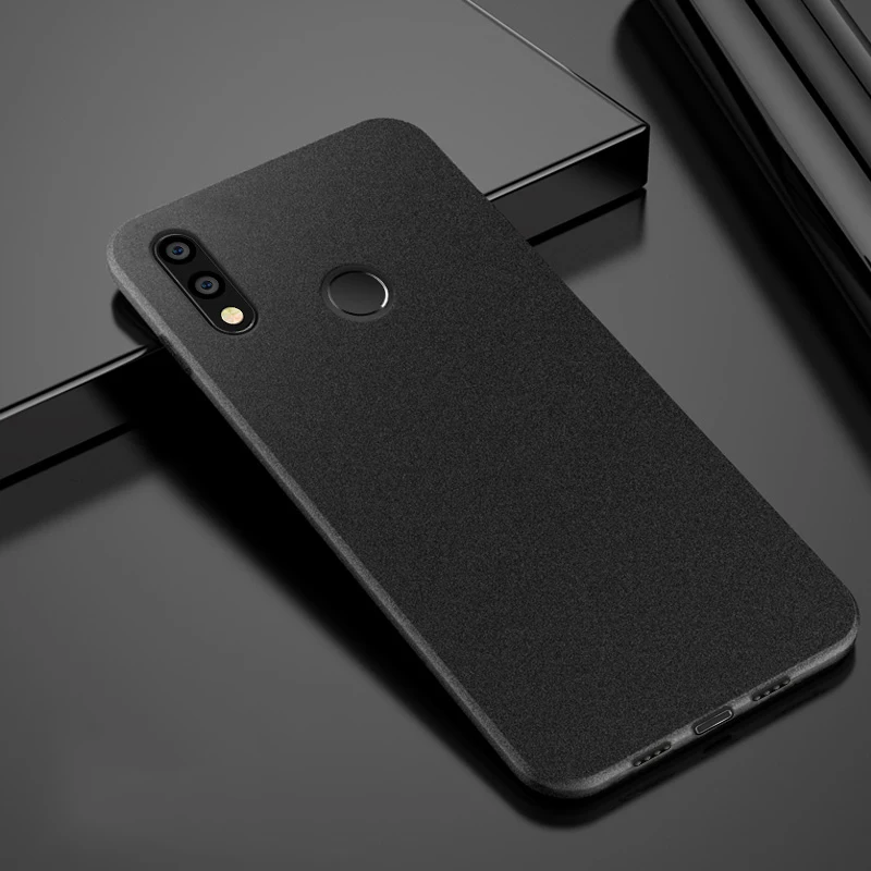 Black Чехол upaitou для OPPO Realme XT 5 3 Pro A9 A5 чехол с защитой от отпечатков пальцев для Realme X Lite C2 A1K K3 K1 матовый тонкий чехол из ТПУ - Цвет: Black