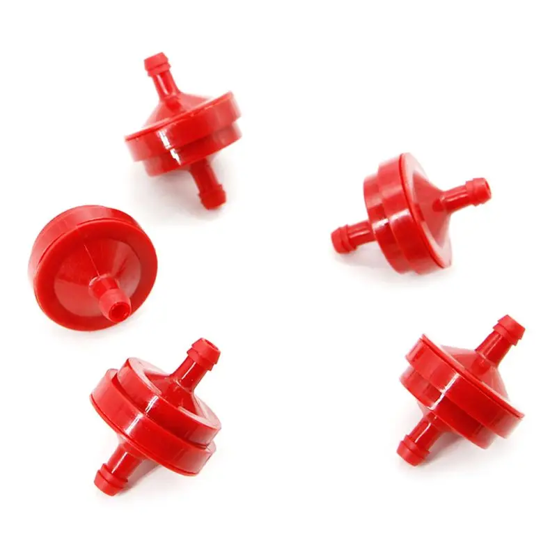 

10pcs Lawn Mower 1/4\" Inline Gas Fuel Filter for Briggs Stratton 298090 298090S